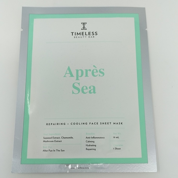 [Timeless Beauty Bar] Apres Sea Cooling Face Mask - Picture 1 of 2